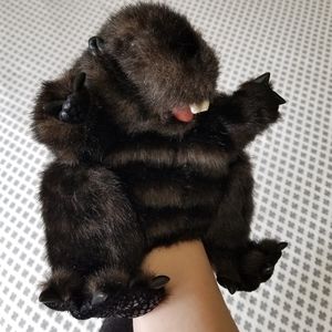 Like New Folkmanis Beaver Puppet